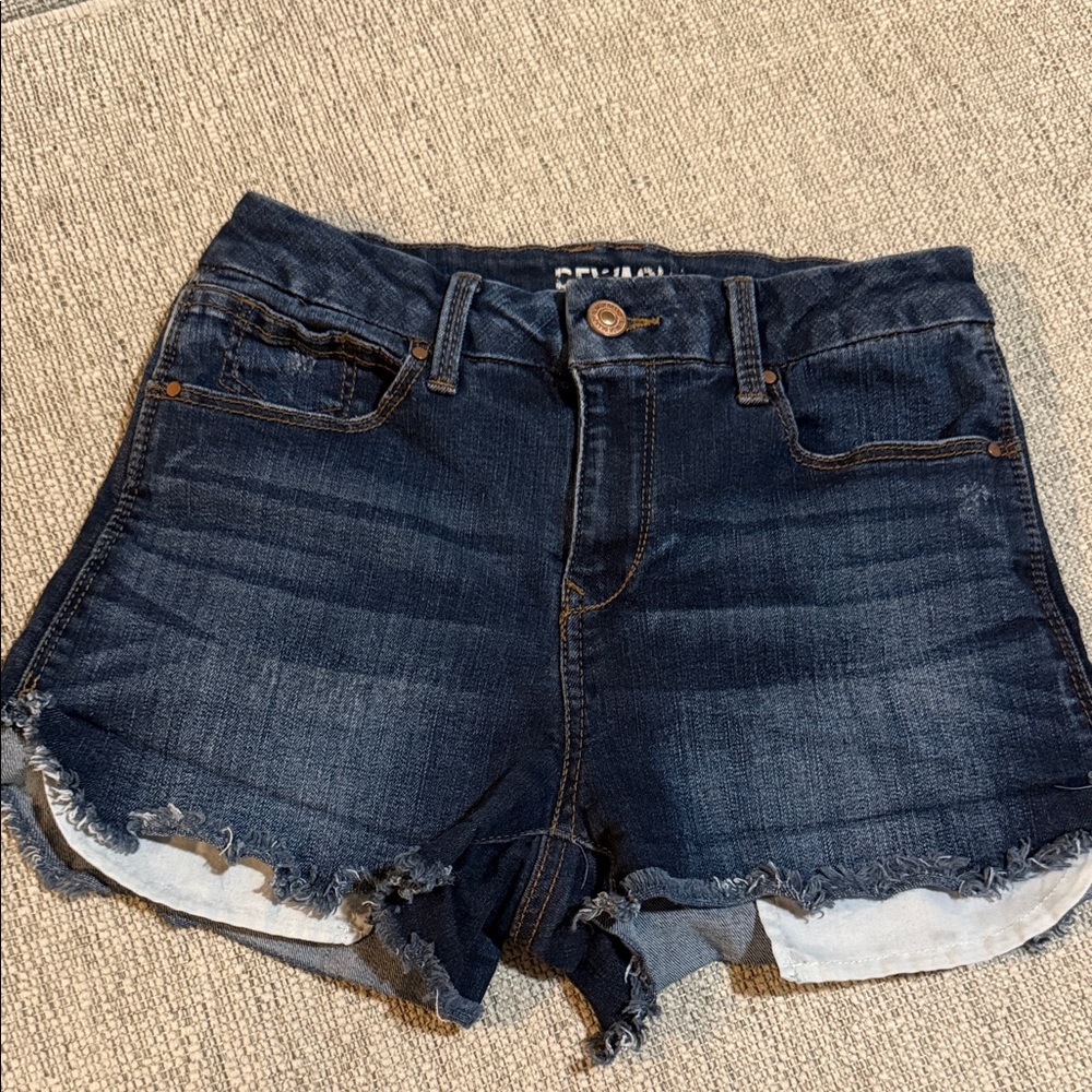 Rewash Dark wash Denim Women's Shorts